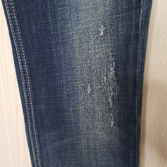 Anoname denim  dark wash western Bootcut jeans size 27 - Picture 3 of 13